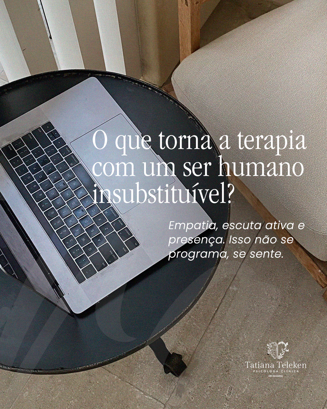 Leia mais sobre o artigo O que torna a terapia com um ser humano insubstituível?