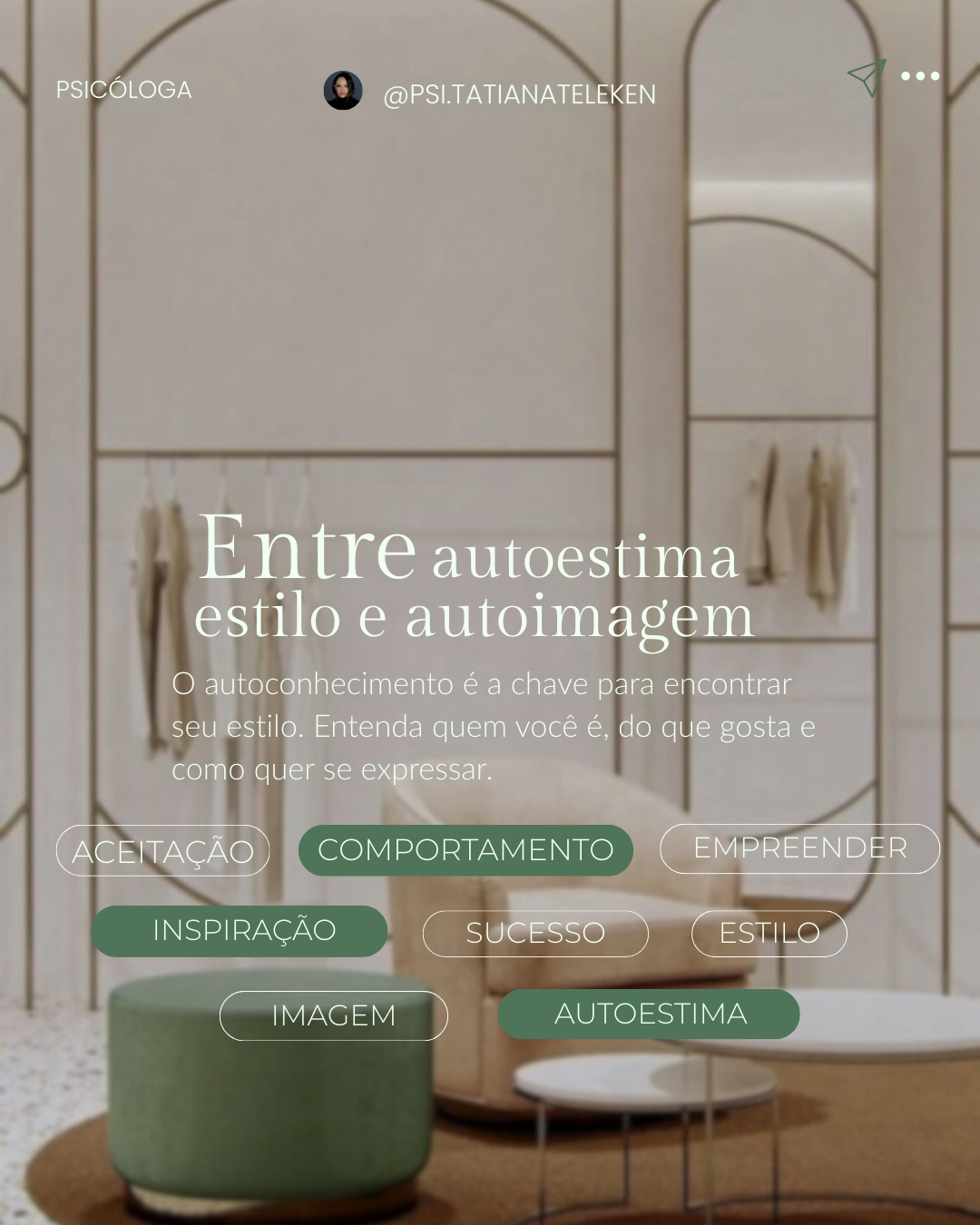 Leia mais sobre o artigo Entre autoestima, estilo e imagem: o que sua forma de se ver revela sobre você